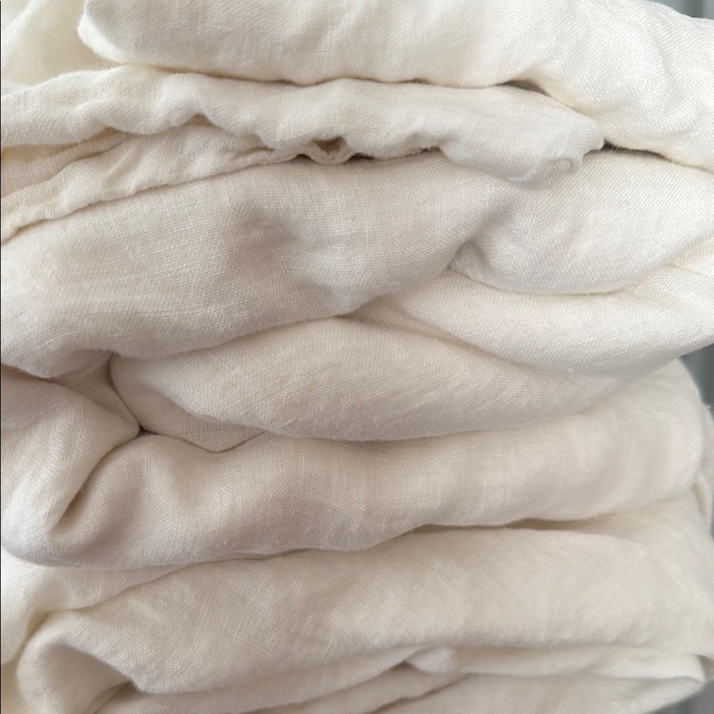 Parachute Linen Cream Bedding Set
